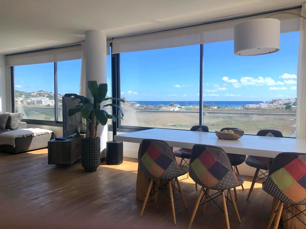 Vistas a playa de Talamanca, apartamento planta alta 2 dormitorios y 2 baños