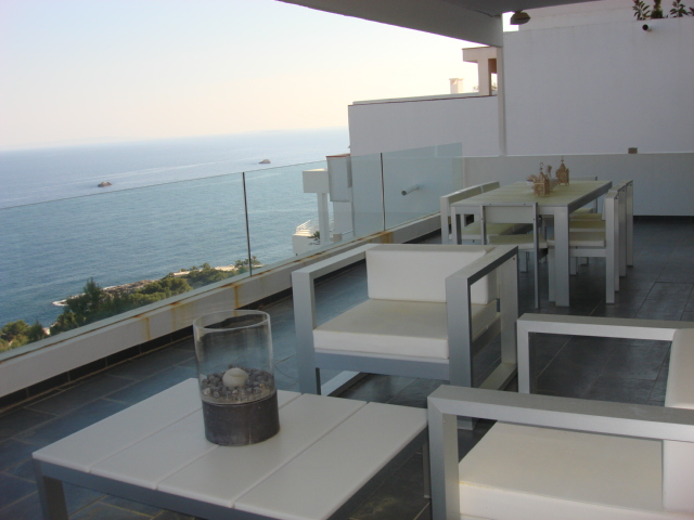 terraza vista mar y Formentera